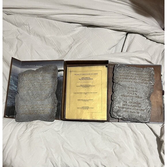 The Ten Commandments DVD For Your Emmy Award Consideration Box Set New! - Picture 7 of 8